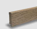 LD 16X60 Cubica kartáč Tabacco Oak -Světlý (dub), kartáč, tmavé póry Lak, tmavé póry 