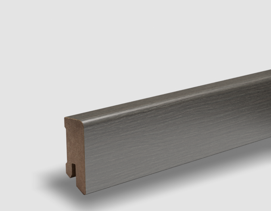 PEDROSS, soklová fóliovaná lišta, 16x44 Cubica, Dub Truffle, jadro MDF
