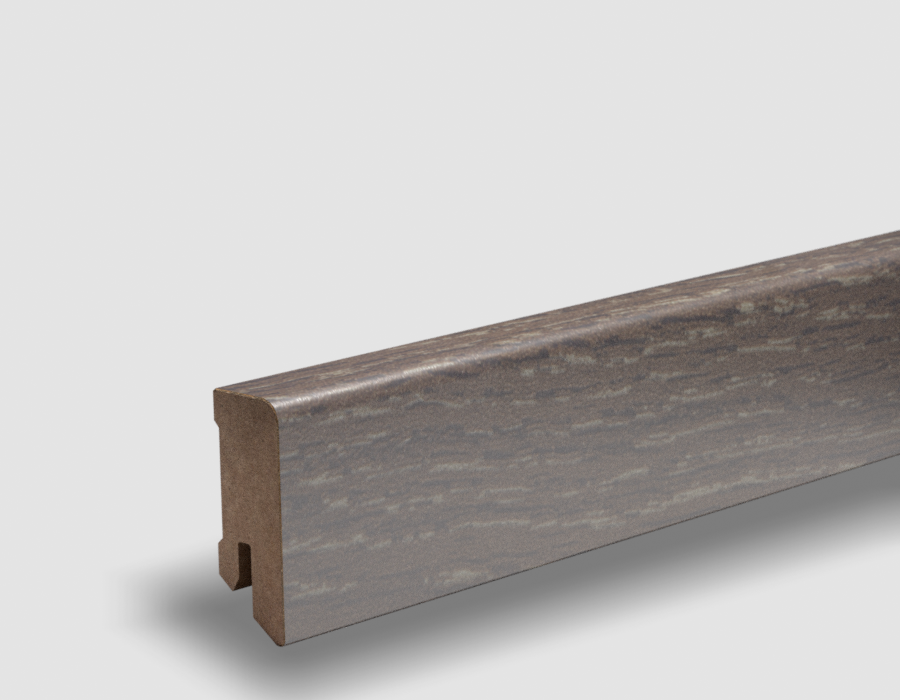 PEDROSS, soklová fóliovaná lišta, 16x44 Cubica, Dub Vintage, jadro MDF
