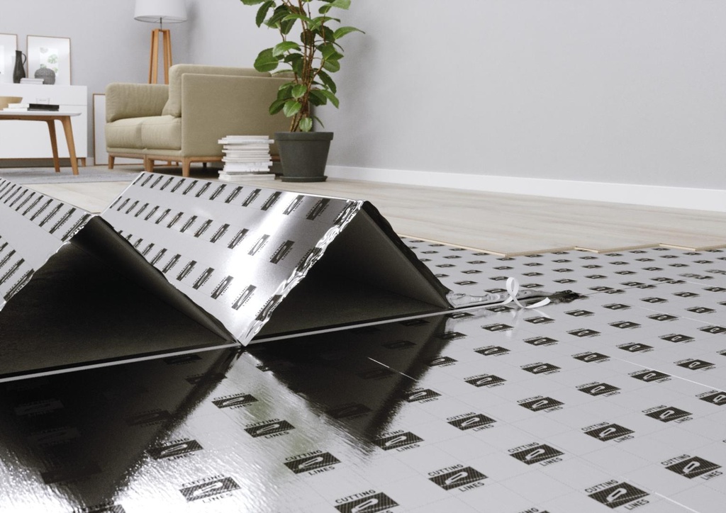 SECURA AQUASTOP SMART, 2,2 mm 3in1  (R=0,08m2K/W)