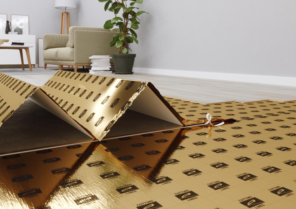 SECURA LVT CLICK SMART, 1,5 mm 3in1  (R=0,04 m2K/W)