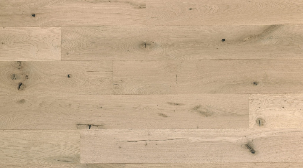 LAMETT, podlaha drevená trojvrstvová, Cottage 190, Look Unfinished - Invisible (Dub), Rustic B, matný lak, kartáč