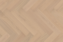 STEP&WALL, podlaha drevená dyhovaná, Herringbone 135x810, Nacre Oak, Select, matný lak, kartáč
