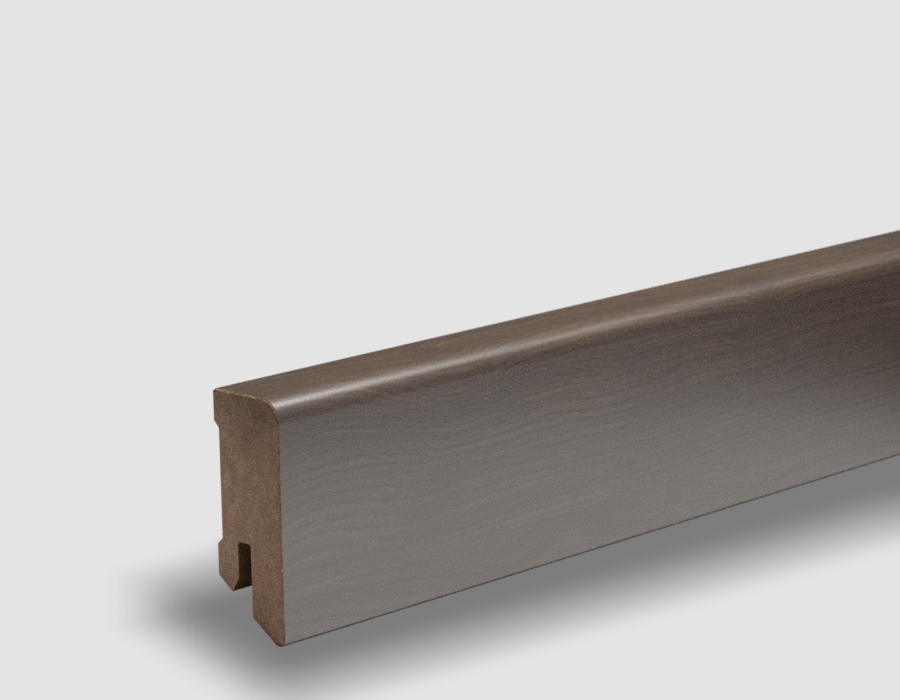 PEDROSS, soklová fóliovaná lišta, 16x44 Cubica, Dub Congo, jadro MDF
