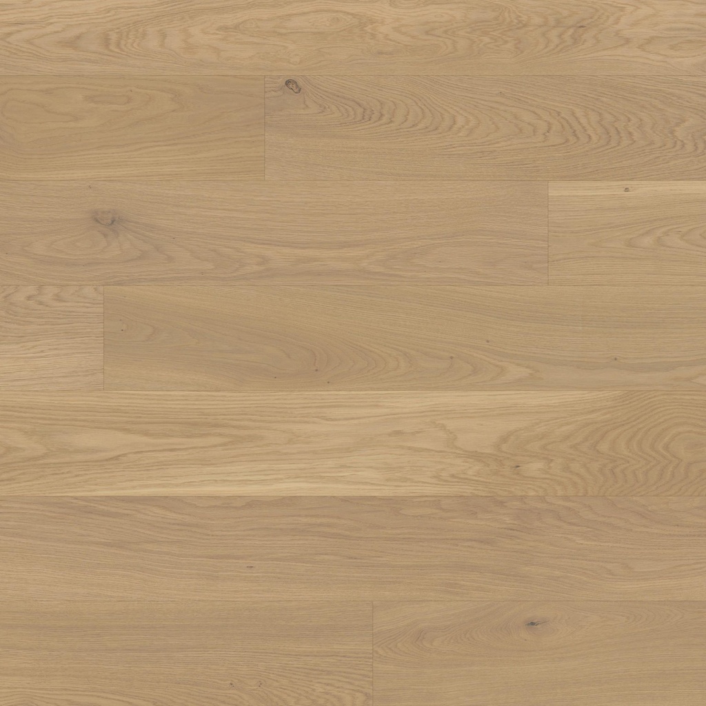 MOLAND, podlaha drevená trojvrstvová, Aston Wideplank, Oak Classic (Dub), biely matný lak