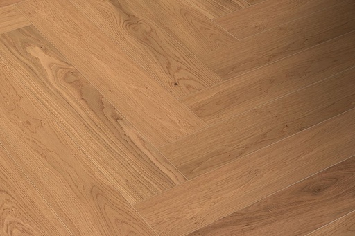 [FHN2E00C0Z04M000] STEP&WALL, podlaha drevená dyhovaná, Herringbone 135X810, Select Oak, matný lak, kartáč
