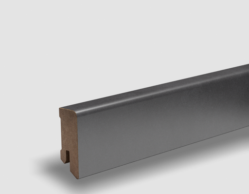 [P050162] PEDROSS, soklová fóliovaná lišta, 16x44 Cubica, Caviar, jadro MDF
