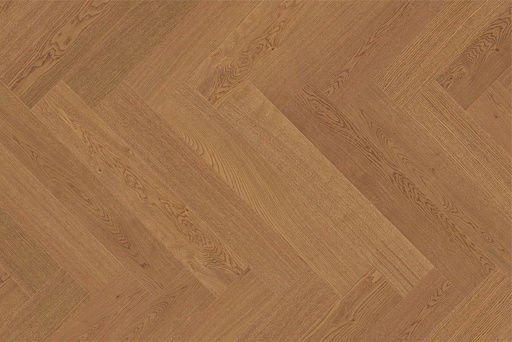 [FHM3E00C0Z04M000] STEP&WALL, podlaha drevená dyhovaná, Herringbone 135x810, Amber Oak, Select, matný lak, kartáč