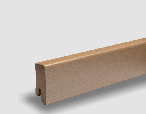 [P130010] PEDROSS, soklová fóliovaná lišta, 16x44 Cubica, 330-Landhausdielle, jadro MDF
