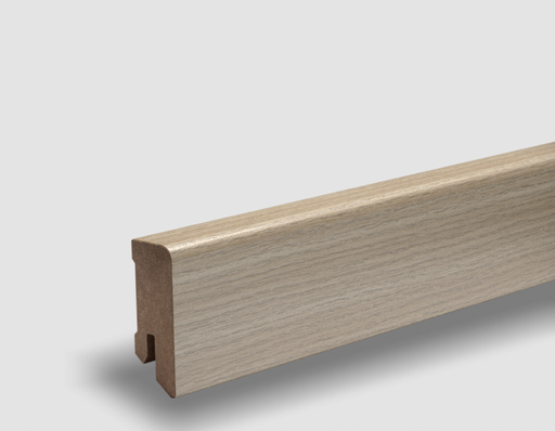[P130054] PEDROSS, soklová fóliovaná lišta, 16x44 Cubica, Dub Blush, jadro MDF
