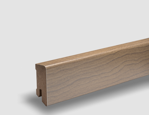 [P050051] PEDROSS, soklová fóliovaná lišta, 16x44 Cubica, Orech Authentic, jadro MDF
